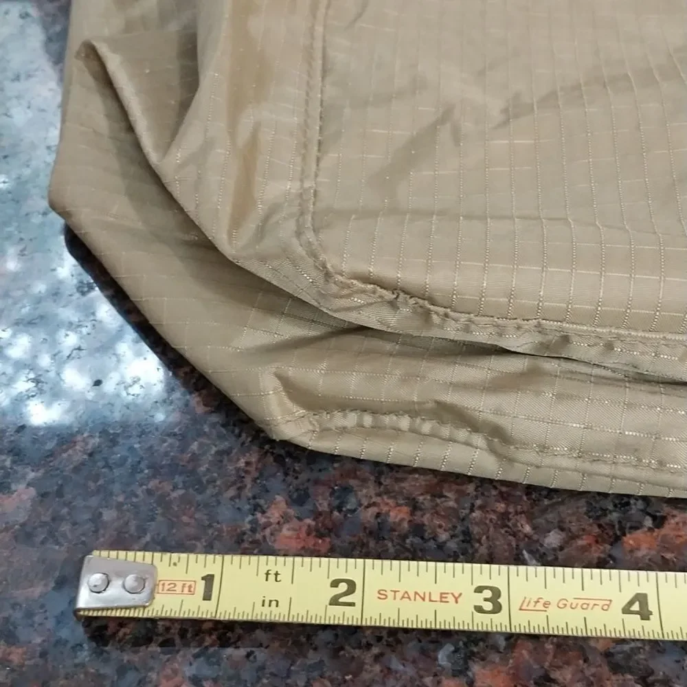 FOLDABLE Baggallini Tan Duffel Bag Spacious and Versatile
